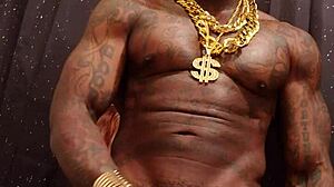 Worshipping that big black cock with hallelujah johnson 😍