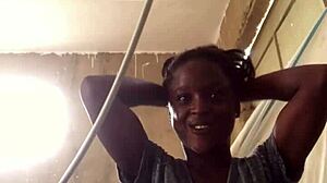 What awful food did that black guy taste?