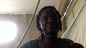 What awful food did that black guy taste?