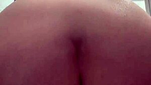 Brunette Stretches Pussy With Dildo