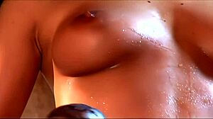 Brunette MILF Gets Anal Fucked In The Spa, Ending With Facial Cumshot.