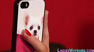 Cfnm Domina Mocks Loser With Humiliation And Masturbation!