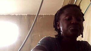 What awful food did that black guy taste?