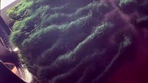 big daddy chevy impala deepthroats and rides that big black cock sloppy