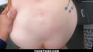 Loss Prevention Officer Catches Teen In Act Fuckthief