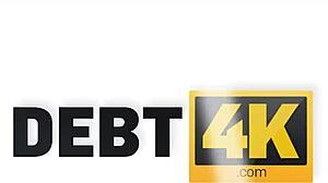 Hey, that blonde housewife rides dick to pay off debt