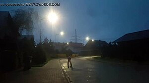 outdoor transsexual bdsm with body play