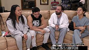 Mia pussy gets shocked and blasted with cum pov! 😲