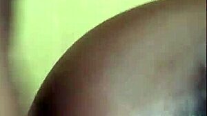 close up of wet tight black pussy