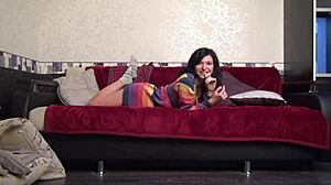 Taking selfies turned into sensational teasing session