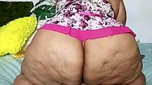 Hot Damn! Horny Granny Craves Attention and Shows Off Her Thick Ass!