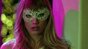 Petite blonde getting facesitted by lesbian sugarmom scissoring