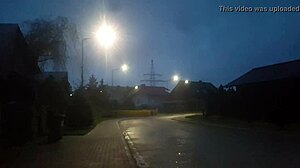 outdoor transsexual bdsm with body play