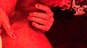 watch how the cum drips from my mouth after sucking it all out