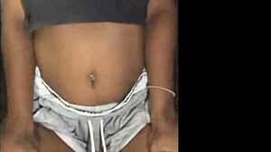 i saw the next door ebony milf flashin her tits in shorts, so pretty!