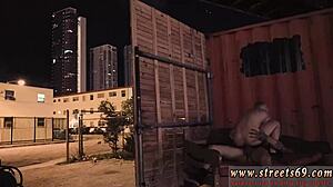 bondage girl nylon endures old man's hardcore domination