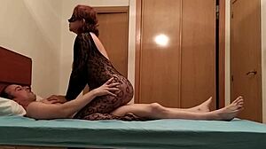 I watch mature married ladies in lingerie fucking for a job with big tits and glasses