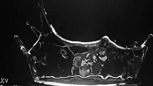 Feeling the intense pleasure as I cum inside Katrina Moreno's huge tits during rough fucking