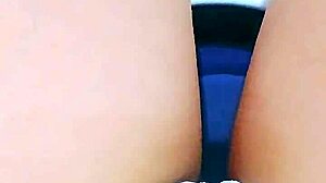 Pretty Girl's Private Moment In The Office Bathroom