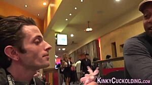 I fucked the cuckolding babe with my monster cock