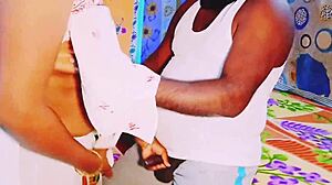 indian step daughter gets down with stepdad in steamy telugu dirty talk session.