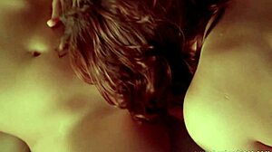 lesbian arousing moment turns into kissing fingering and licking