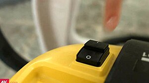 Caught girlfriend without panties and fucked her in stockings