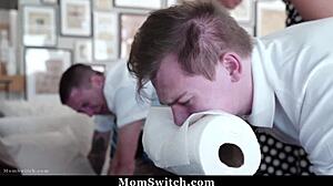 Sheena Ryder and Dee Williams Punish Their Stepson Creatively