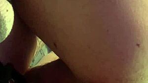 anal loosing with horse cock dildo