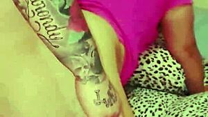 Bbw latina couple engages in doggystyle pounding