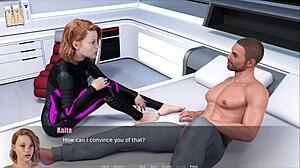 Through spacetime 10 with big tits in the game