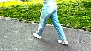 Valentina Wetting Jeans Three Times at Fortress Park