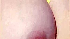 wifey flashes big tits driving in car part 3