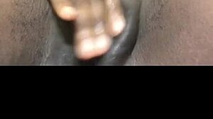 Intense Black Wet Pussy Solo Masturbation With Huge Ass