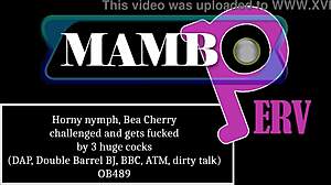 Horny Nymph Bea Cherry Fucked By Three Huge Cocks In DAP