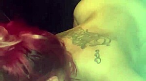 Redhead in Backseat Adventure