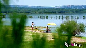 Elena De La Vega Picks Up Guys For Outdoor Fucks