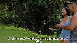 workout routine turns into hot sex with tattooed latina dilan clavijo part 1 - i mean, it's so intense and quickie-like, you know?