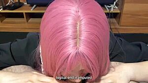 i feel so excited watching step sister show her blowjob skills