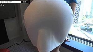 Japanese Babe Goes Wild with Toys and Action