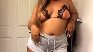 mila's big ass got cum on it, so hot and amazing 😍