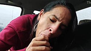 Girlfriend Pays Taxi With Blowjob