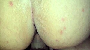 petite latina gets bent over for creampie