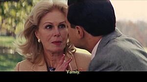 Blonde MILF Shares Intense Kiss With Brunette