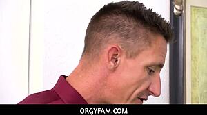 teen stepdaughter fiona frost in a threesome with stepdad