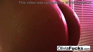 Super sexy milf olivia austin masturbates nude in shower