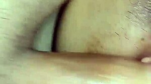 Arab Wife Gets Pussy And Anal Creampie.