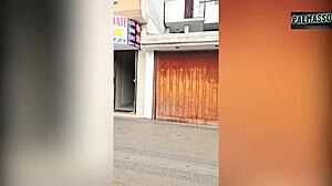 I found a mature woman on the street and fucked her ass hard until it got dirty!