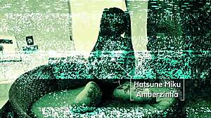 Teen Cosplays Hatsune Miku And Gets Doggy Fucked With Feet And Pussy In Roleplay