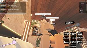 In This Roblox Scene, She Takes Deepthroat And Anal Doggystyle Sex.